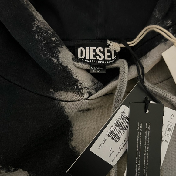 Diesel dyed hoodie - Picture 3 of 7